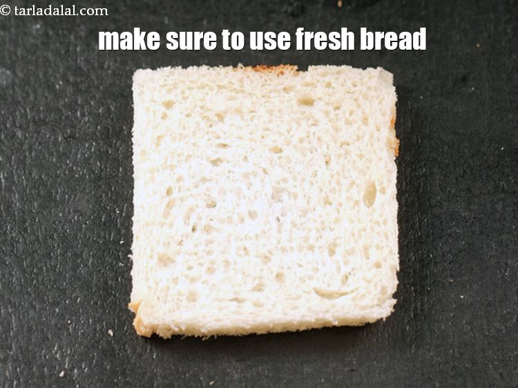 Step 25 – Make sure to use fresh bread to make this recipe.