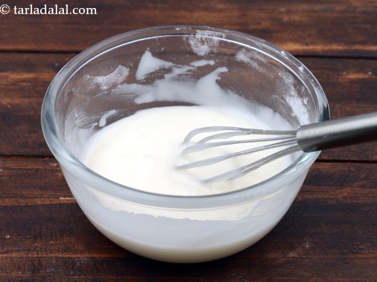 Step 30 – Do not prepare glaze before hand other wise it will harden.