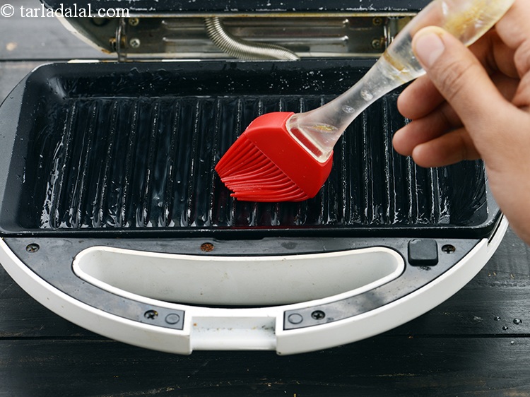 Step 26 – If you have a griller you can also cook the sandwich in a greased griller.&nbsp;