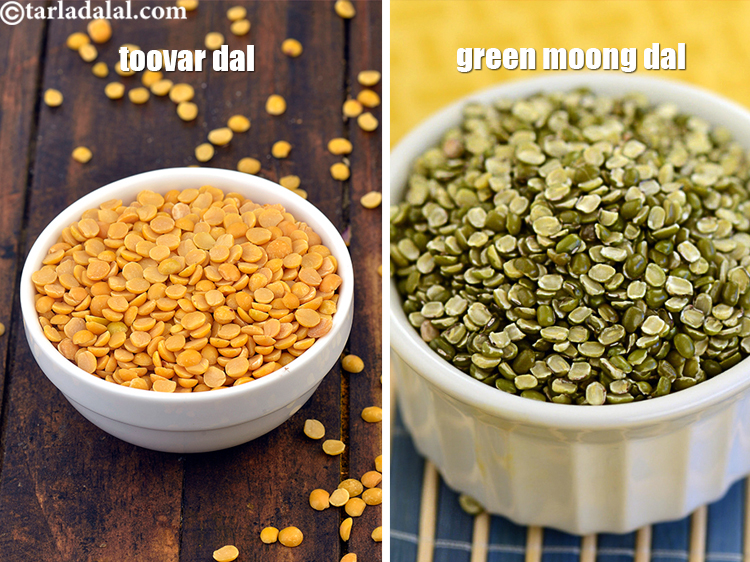 Step 41 – To make khichdi, instead of moong dal you can also use Toovar dal or green …
