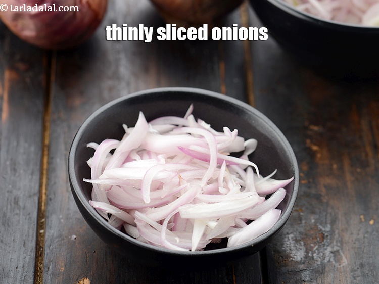 Step 24 – You can also add thinly sliced onions.