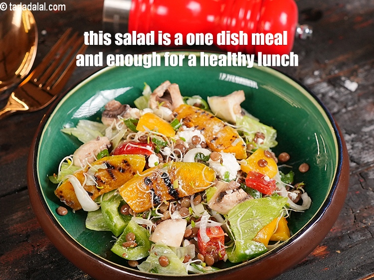 Step 38 – This salad is a one dish meal and enough for a healthy lunch.