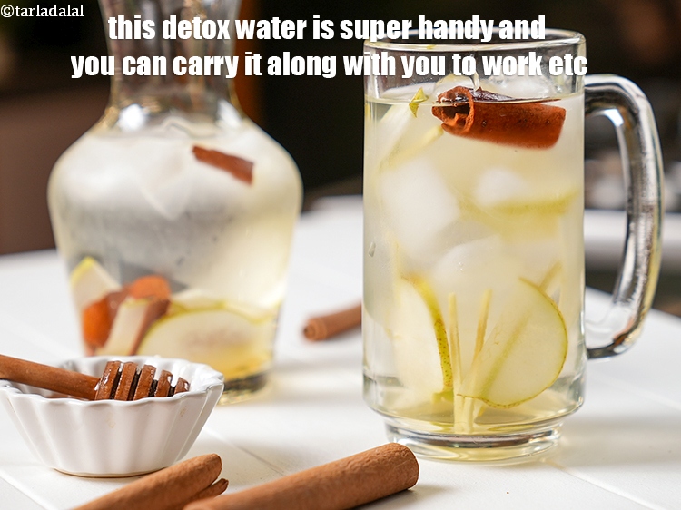 Step 12 – This detox water is super handy and you can carry it along with you to …