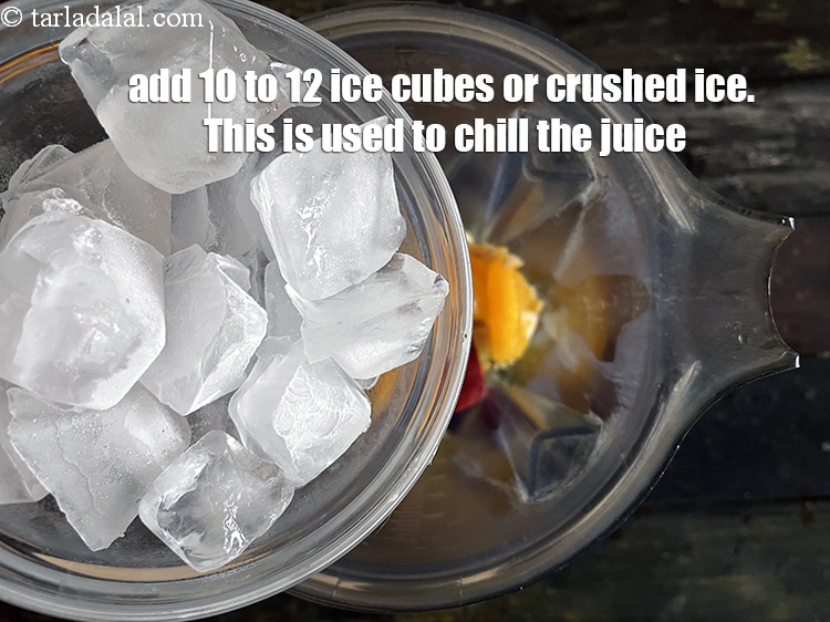 Step 19 – <meta charset="UTF-8" />Add 10 to 12 ice cubes or crushed ice. This is used to …
