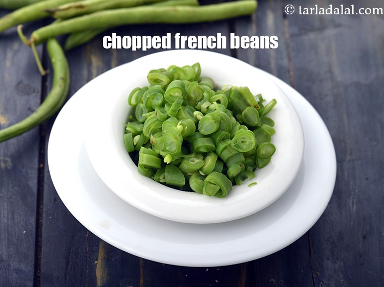 Step 27 – You can also add finely chopped French beans if you like.&nbsp;<br /> &nbsp;