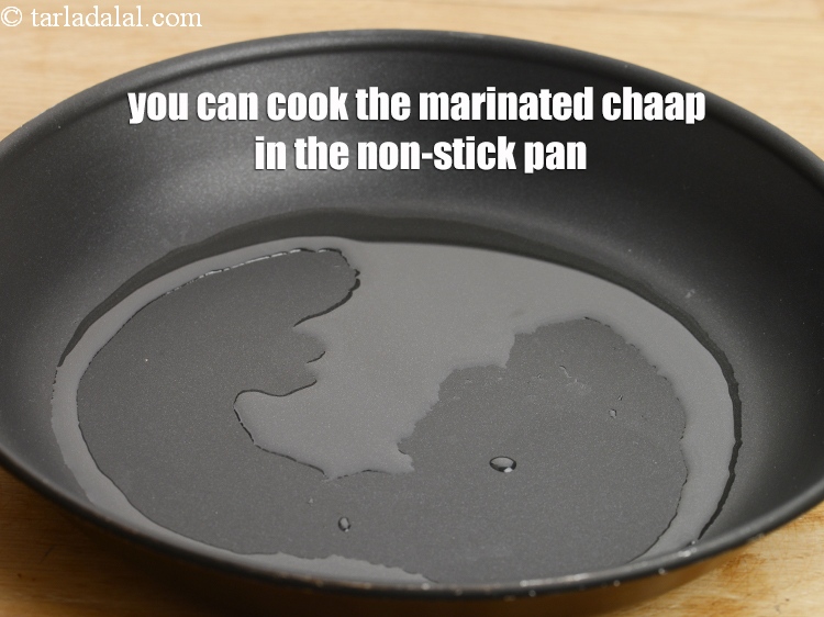 Step 52 – If you do not have steel skewers, you can cook the marinated chaap in the …