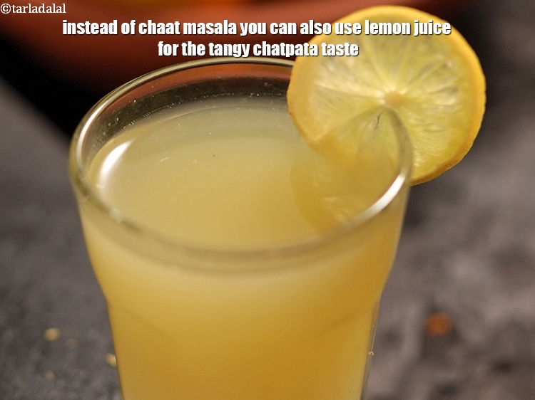Step 23 – Instead of chaat masala you can also use lemon juice for the tangy chatpata taste.