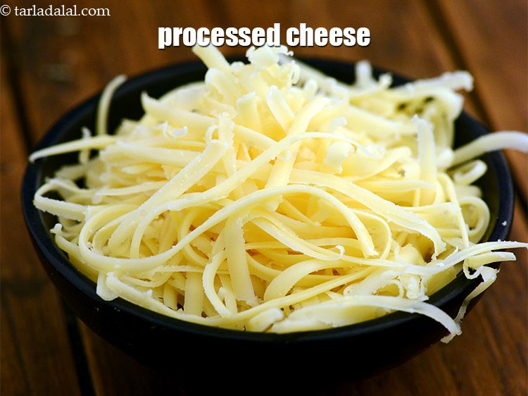 Step 17 – Its mandatory to use processed cheese to make this recipe for intense cheese flavour.