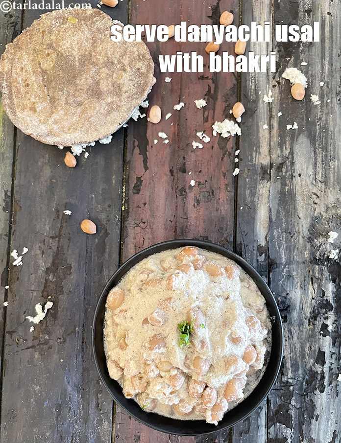 Step 33 – <strong>danyachi usal | Maharashtrian peanut curry | healthy danyachi usal |&nbsp;</strong> is also served with …