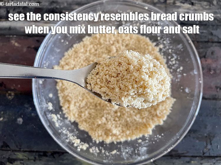 Step 31 – Rub the butter into the flour with your fingertips till the mixture resembles bread crumbs. …