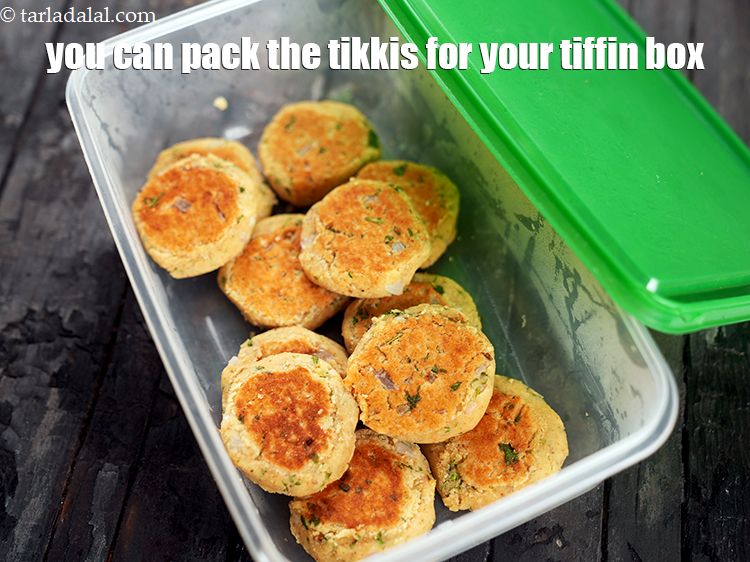 Step 45 – You can pack the tikkis for your&nbsp;tiffin box.