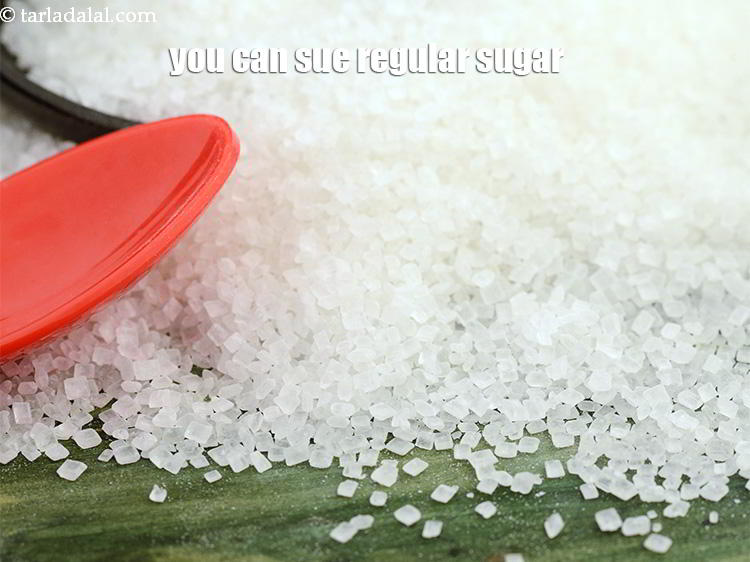 स्टेप 27 – यदि आप जल्दी में हैं और आपके पास पाउडर चीनी …