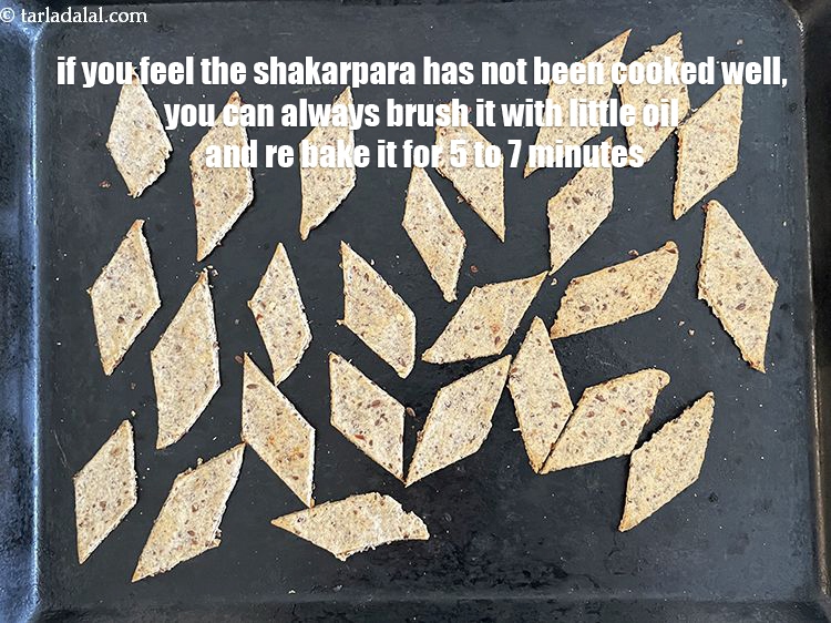 स्टेप 30 – अगर आपको लगता है कि शकरपारा अच्छी तरह से नहीं …