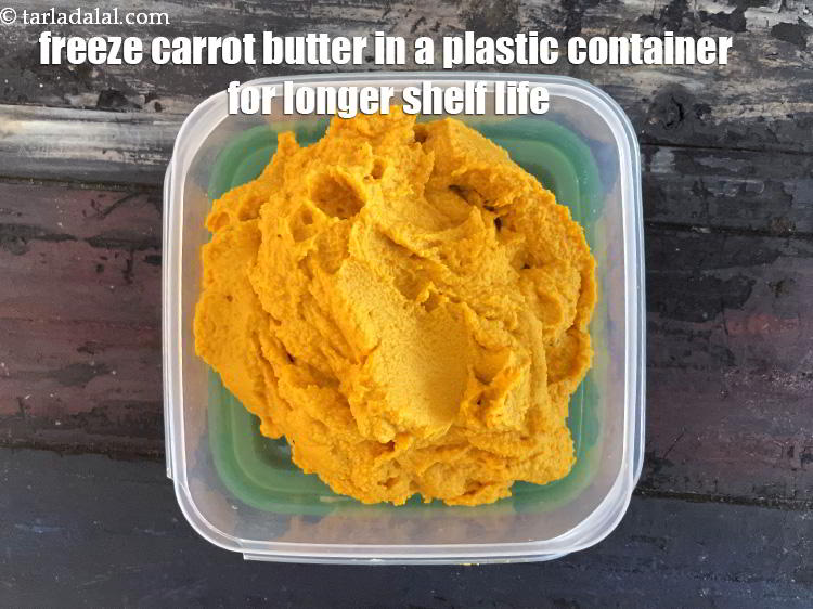 Step 23 – This carrot butter does have a short shelf life in the fridge due to the …