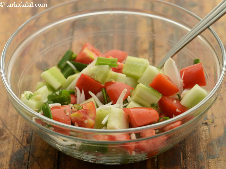 Step 19 – Toss the veggies and dressing very well using a big spoon.