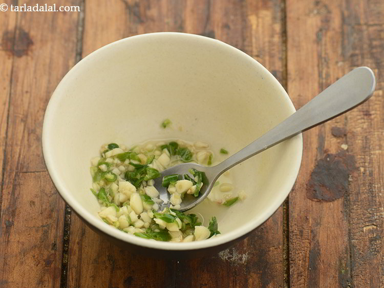 Step 14 – Mix very well with the help of a spoon. Keep the dressing of <strong>healthy kachumber …