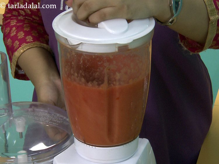 Step 9 – Blend in a mixer till smooth.&nbsp;