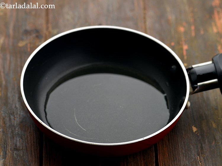 Step 16 – Heat the oil in a small pan&nbsp;