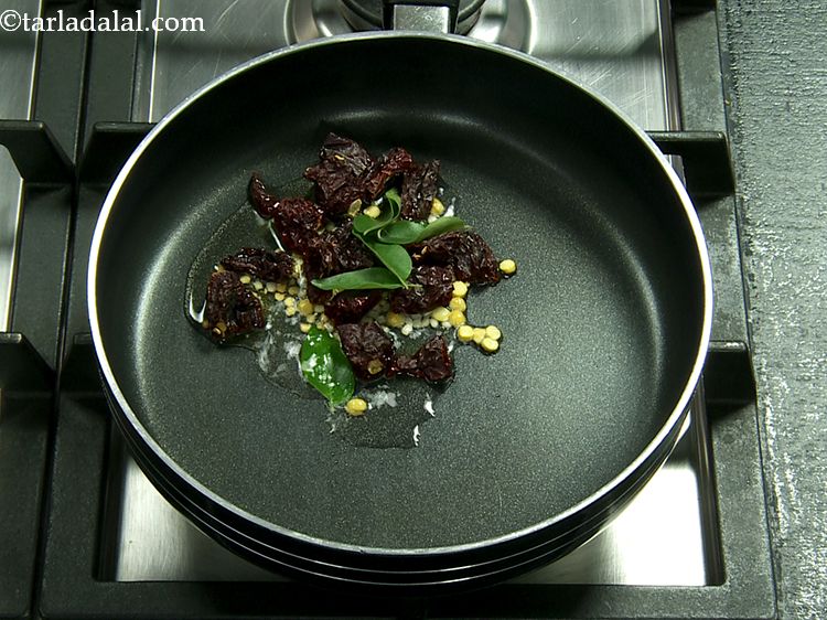 Step 7 – Add the curry leaves. These are the most popular ingredients that go in the South-Indian …