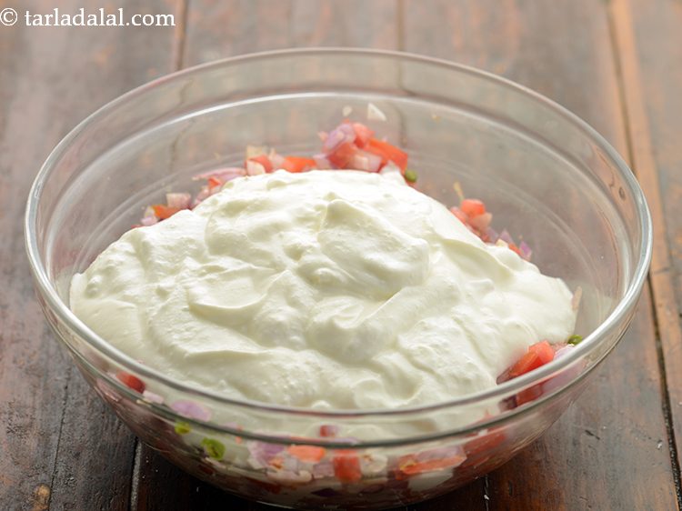 Step 11 – Add whisked curds.