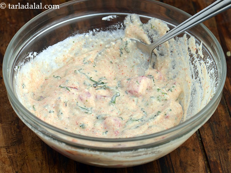 Step 13 – Mix&nbsp;<strong>tomato raita | quick, healthy tomato raita | tamatar ka raita |&nbsp;</strong>well.&nbsp;