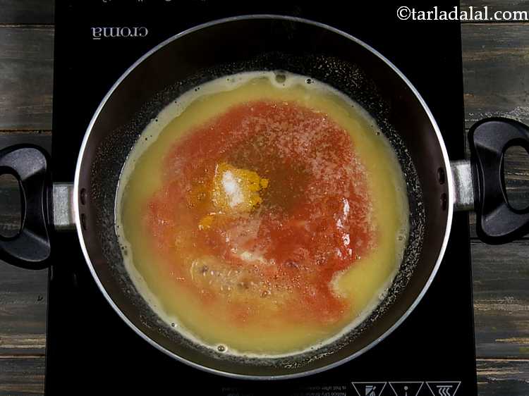 Step 18 – Add the turmeric powder and salt for the color and taste. Since rasam is very …