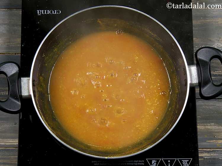 Step 19 – Mix well, let it come to a boil and simmer for 3 to 4 minutes, …