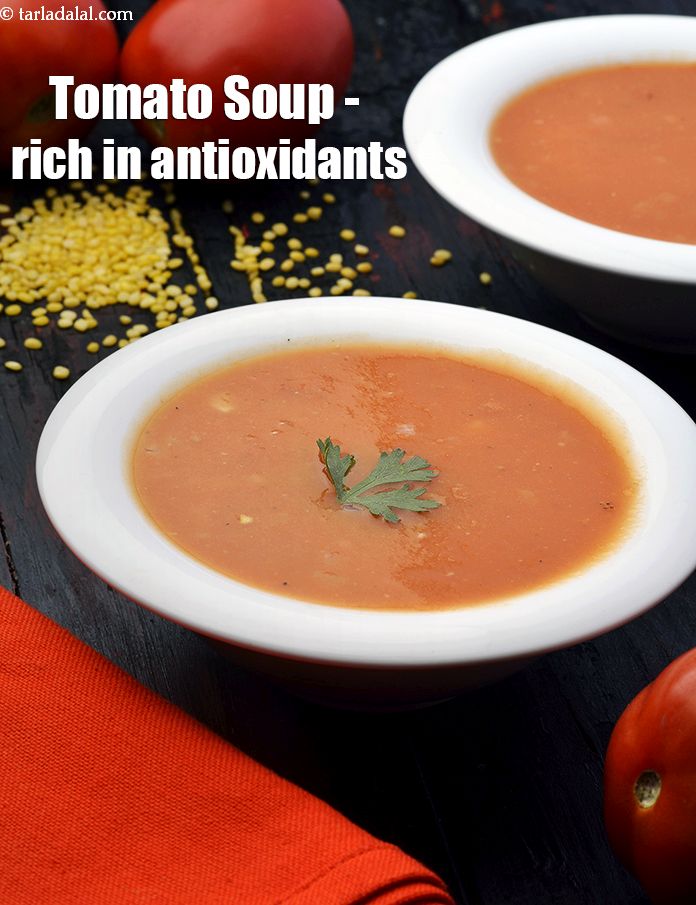 Step 30 – <strong>Tomato Soup - rich in antioxidants.</strong>