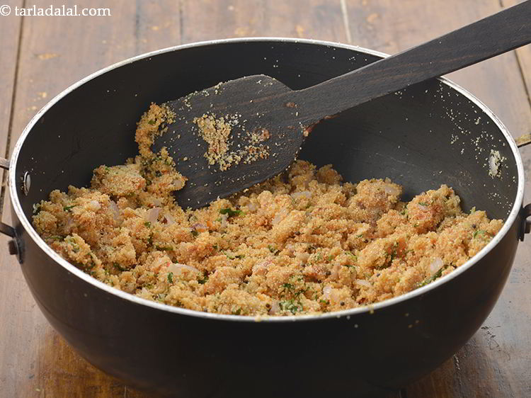 Step 17 – Mix well and cook on a medium flame for 1 to 2 minutes, while stirring …