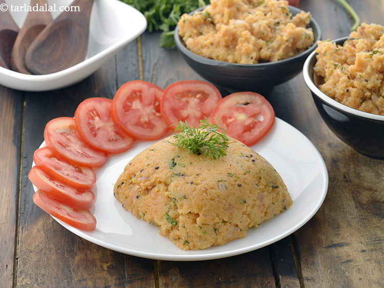 Step 20 – Serve <strong>tomato upma</strong> immediately. The semolina absorbs water and thickens as it cools forming a …