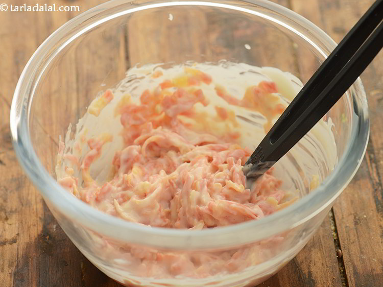 Step 8 – Add salt, mix well and keep aside.&nbsp;