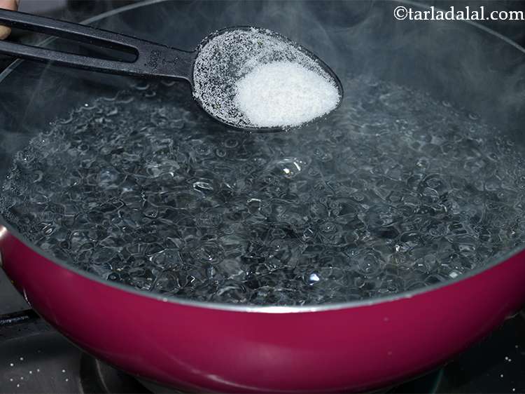Step 16 – Add salt to taste. Adding salt while boiling the rice helps the rice absorb the …