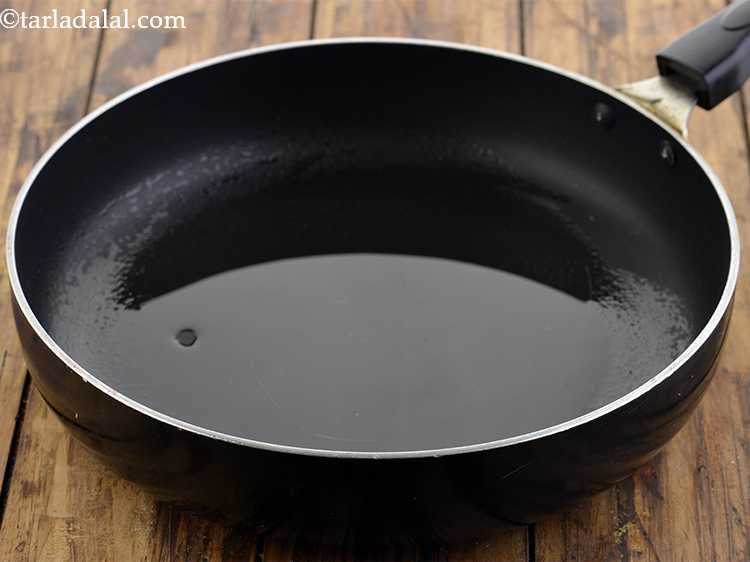 Step 40 – Heat the oil in a wok or a broad non-stick pan till it smokes. All …