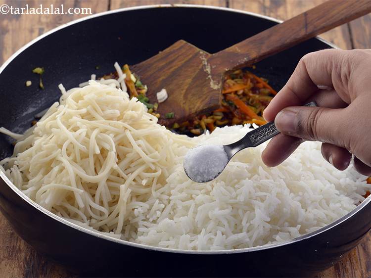 Step 34 – Add the salt to taste.