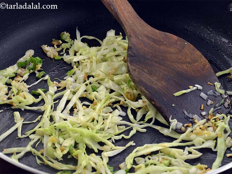 Step 46 – Saut&eacute; on a high flame for 1 to 2 minutes.