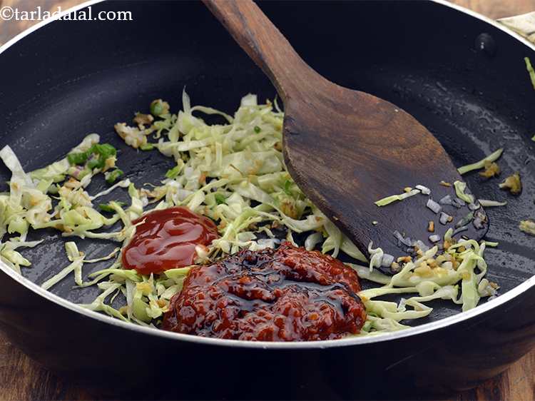 Step 49 – Now, add the soy sauce for its lovely color and umami flavour.