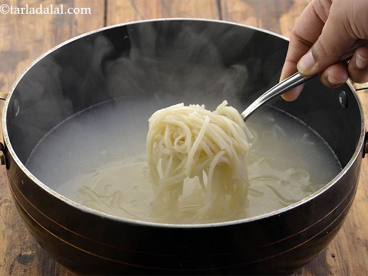 Step 5 – Cook on a medium flame for 6 to 8 minutes, while stirring occasionally. The noodles …