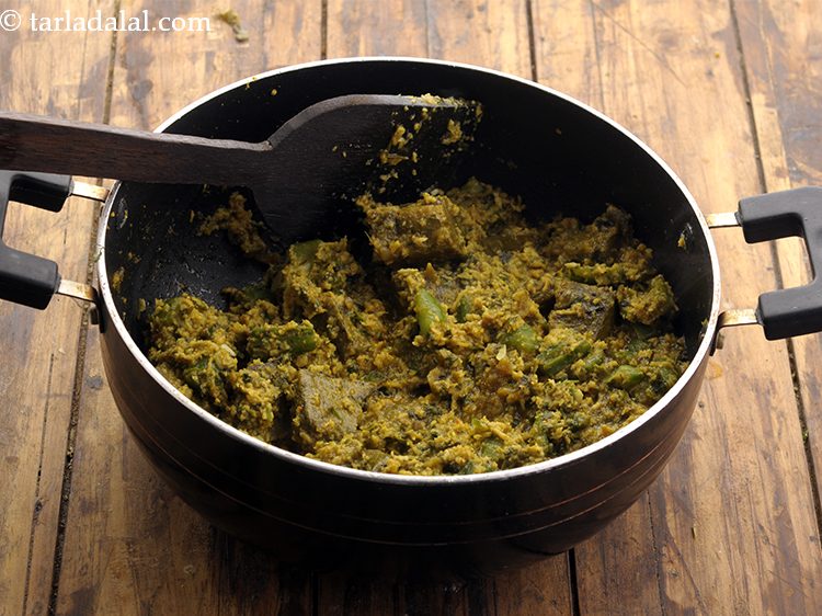 स्टेप 28 – धीरे से बीच-बीच में हिलाते हुए, २ मिनट के लिए …