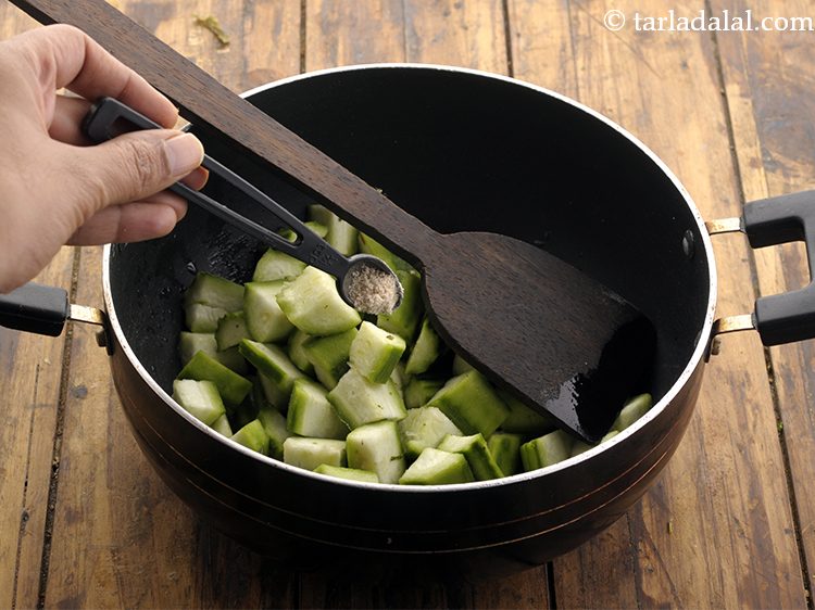 Step 19 – Add asafoetida.