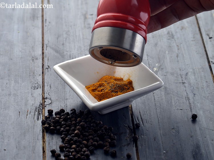 Step 12 – Add 1/8 tsp of freshly ground black pepper.