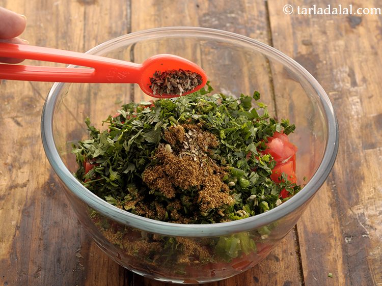 Step 107 – Add 1/4 tsp&nbsp;<a href="https://www.tarladalal.com/glossary-dried-oregano-268i">dried oregano</a>.&nbsp;