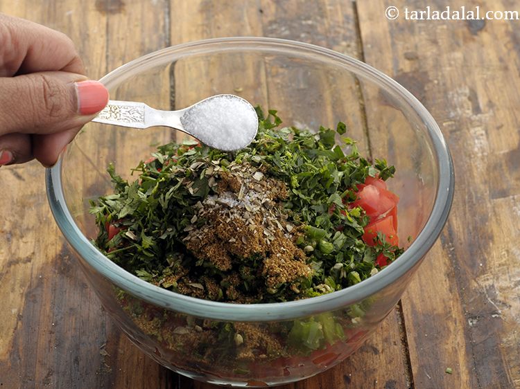 Step 10 – Add salt to taste and lemon juice.&nbsp;