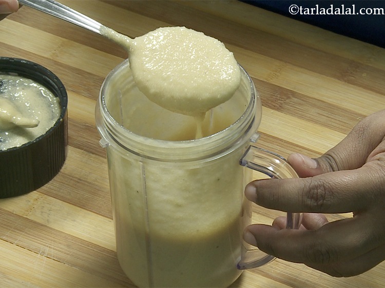 Step 9 – Blend everything until combined and smooth. The batter should have a flowing consistency.
