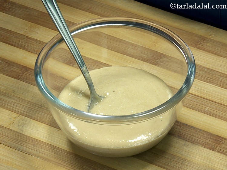 Step 10 – Transfer the mixture in a deep bowl. Keep aside.