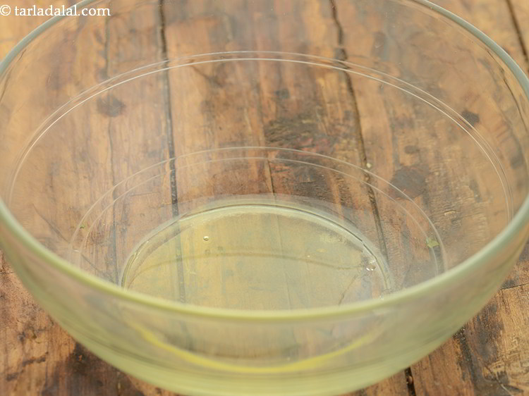 Step 5 – Further, take another microwave safe deep bowl and add oil to it. You can also …