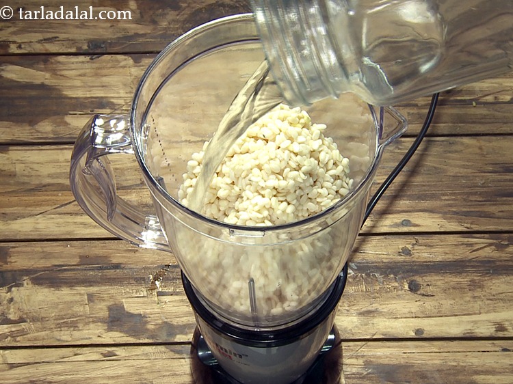 Step 8 – Add &frac34; cup of water.&nbsp;