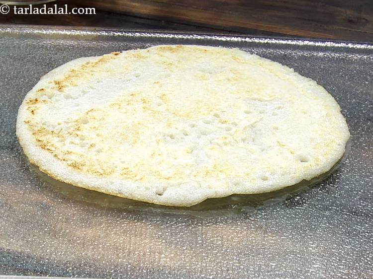 Step 4 – Place the uttapam on a clean, dry surface. If you want to avoid bread then …