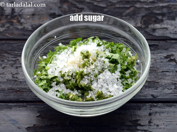 Step 16 – Add 2 tsp&nbsp;<a href="https://www.tarladalal.com/glossary-sugar-chini-shakkar-278i">sugar</a>. you can increase the quantity of sugar if you wish to …