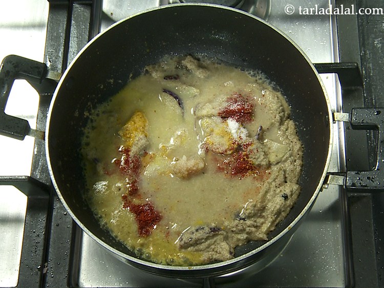 Step 31 – Add salt and 5 tbsp of water.