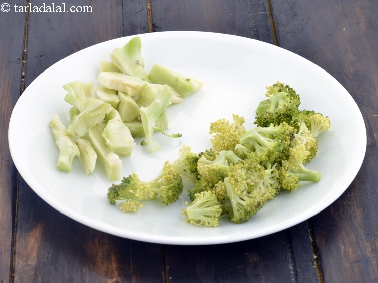 Step 3 – To make <strong>veg broccoli soup recipe | healthy broccoli soup for weight loss | Indian …